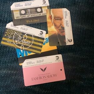 nyc new metrocard lot of 5 cards